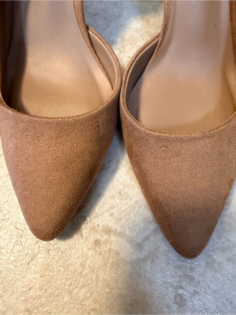 Call It Spring Tan Pointed-Toe heels - Picture 2 of 4